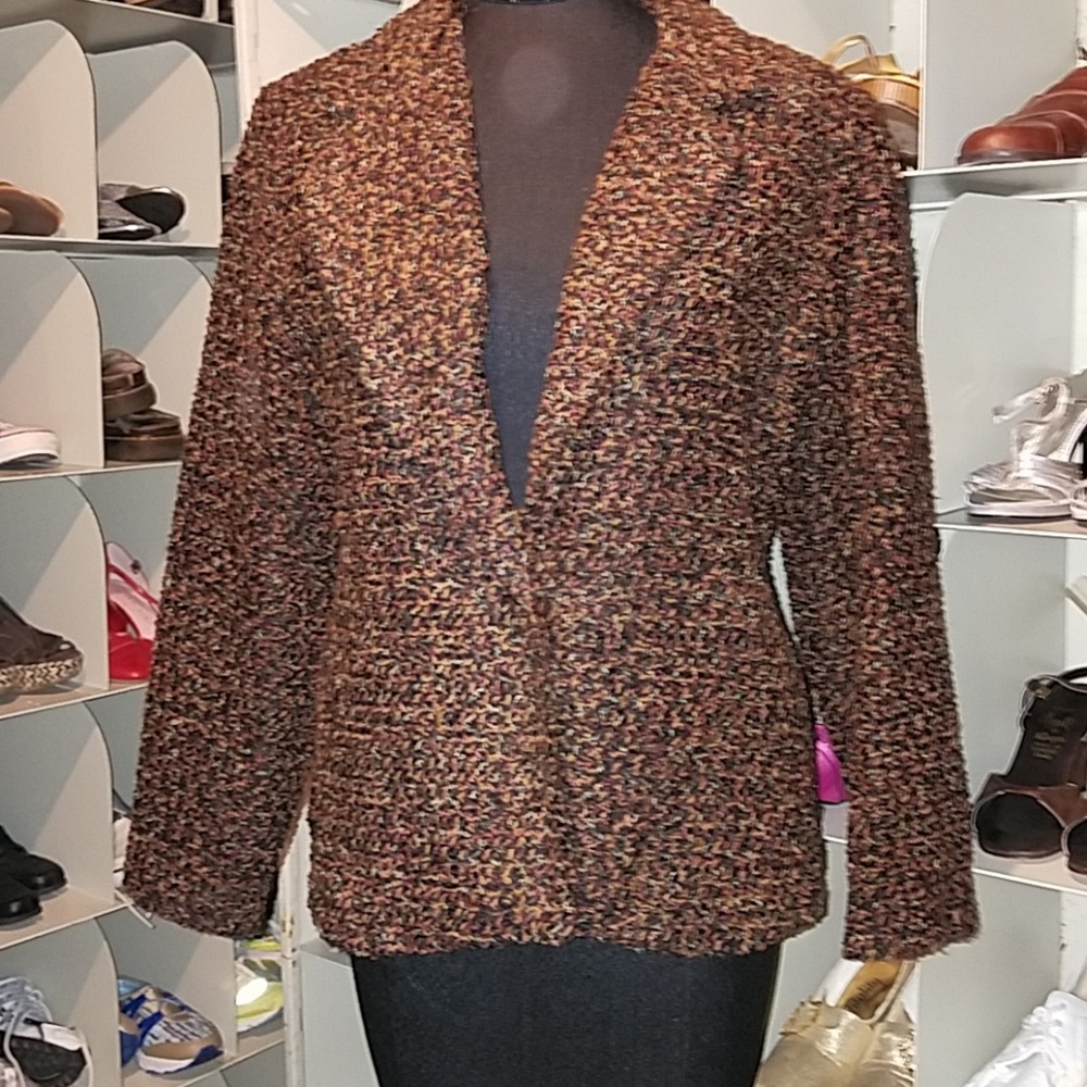 First Option black green blazer size large